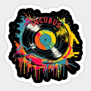 Incubus Splash Colorful Sticker